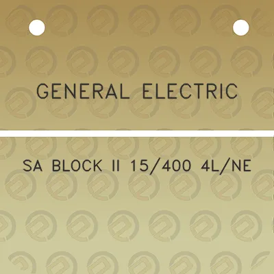 general-electric-sa-block-ii-15400-4lne