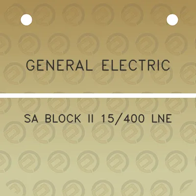 general-electric-sa-block-ii-15400-lne