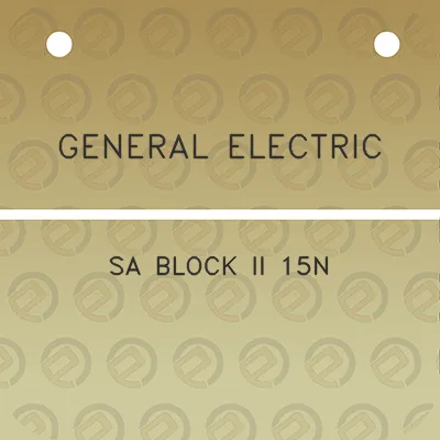 general-electric-sa-block-ii-15n