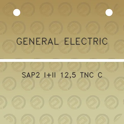 general-electric-sap2-iii-125-tnc-c