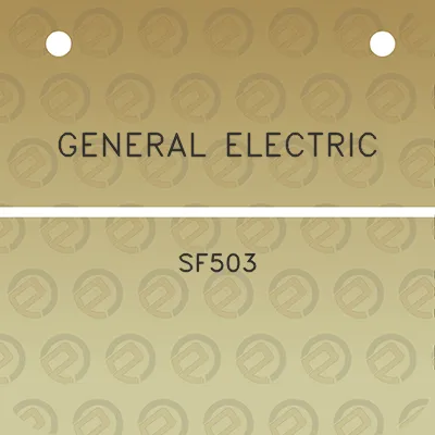 general-electric-sf503