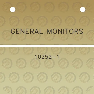 general-monitors-10252-1