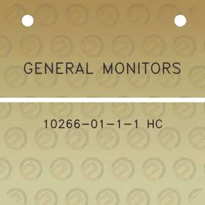 general-monitors-10266-01-1-1-hc