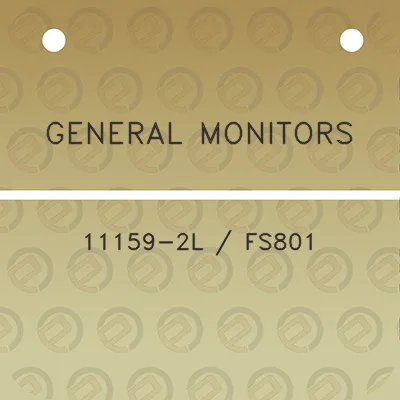 general-monitors-11159-2l-fs801