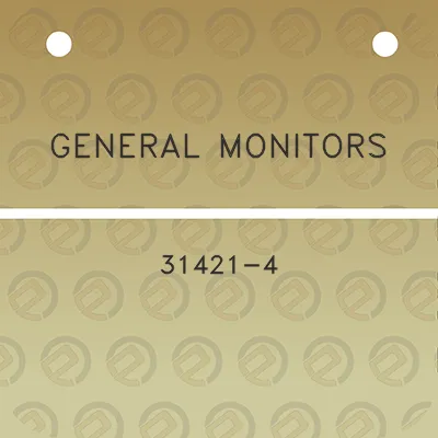 general-monitors-31421-4