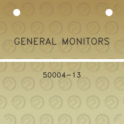 general-monitors-50004-13