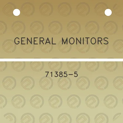 general-monitors-71385-5