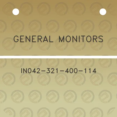 general-monitors-in042-321-400-114