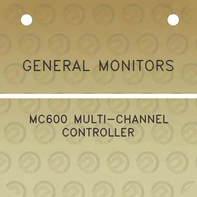 general-monitors-mc600-multi-channel-controller