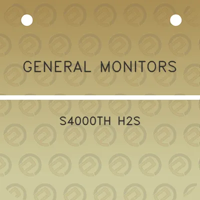 general-monitors-s4000th-h2s