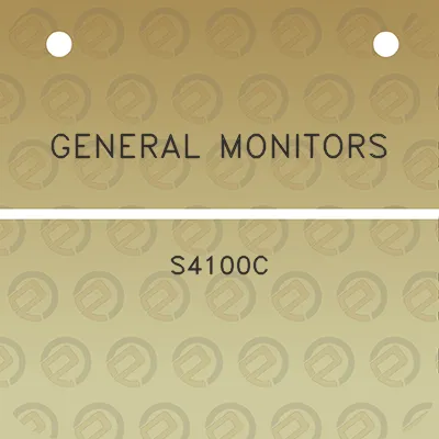 general-monitors-s4100c