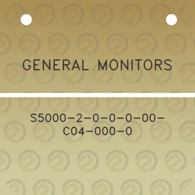 general-monitors-s5000-2-0-0-0-00-c04-000-0