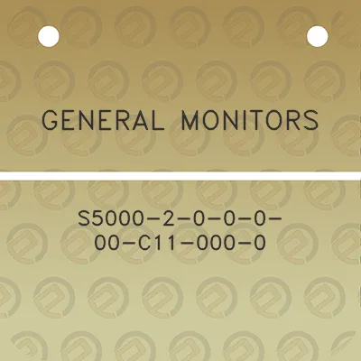 general-monitors-s5000-2-0-0-0-00-c11-000-0