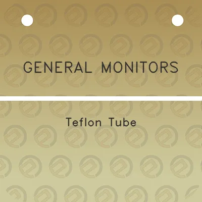 general-monitors-teflon-tube