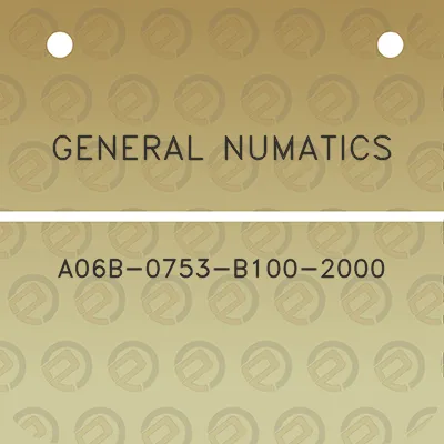 general-numatics-a06b-0753-b100-2000