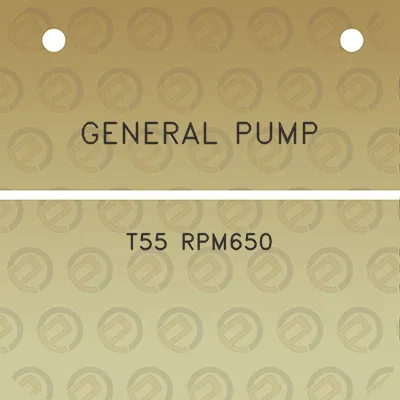 general-pump-t55-rpm650