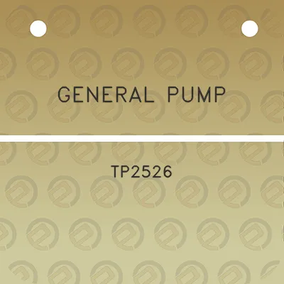 general-pump-tp2526