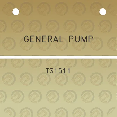 general-pump-ts1511