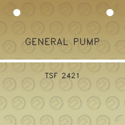 general-pump-tsf-2421