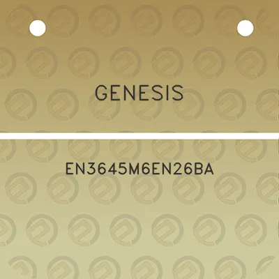 genesis-en3645m6en26ba