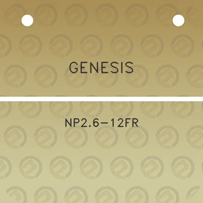 genesis-np26-12fr