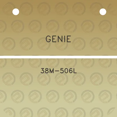 genie-38m-506l