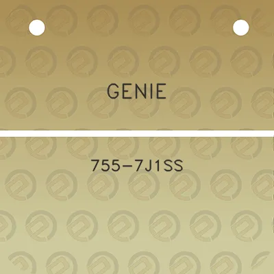 genie-755-7j1ss