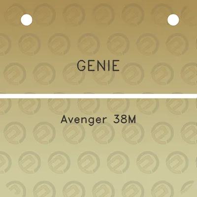 genie-avenger-38m