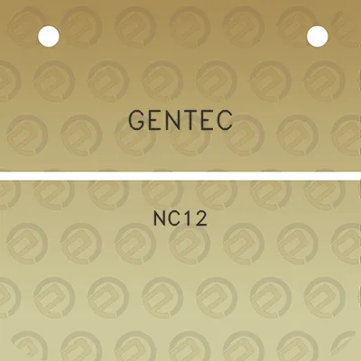 gentec-nc12