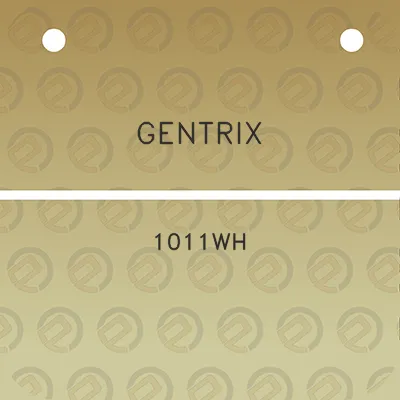 gentrix-1011wh