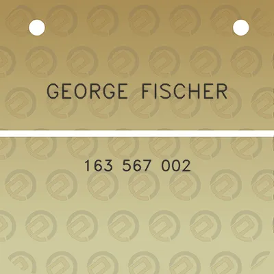 george-fischer-163-567-002