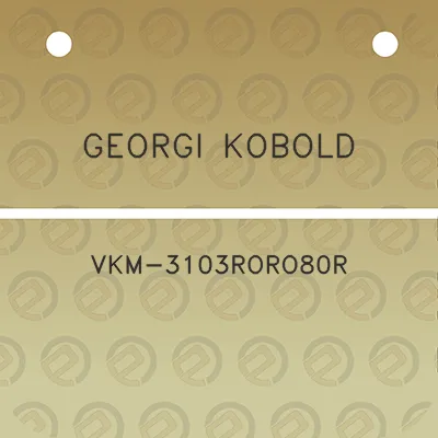 georgi-kobold-vkm-3103roro80r