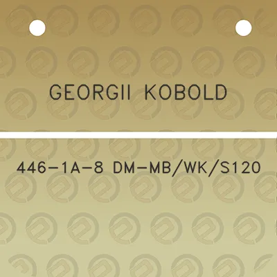 georgii-kobold-446-1a-8-dm-mbwks120