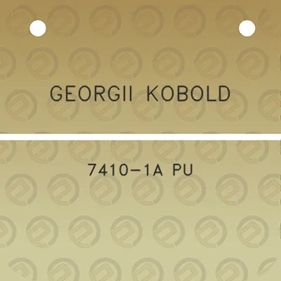 georgii-kobold-7410-1a-pu