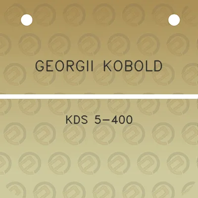 georgii-kobold-kds-5-400