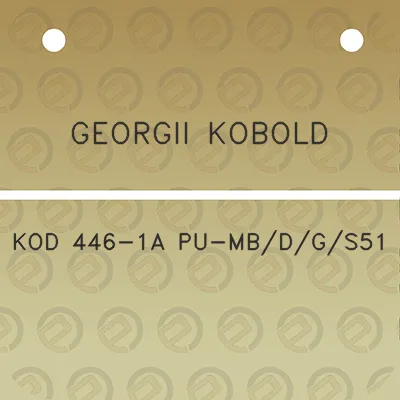 georgii-kobold-kod-446-1a-pu-mbdgs51