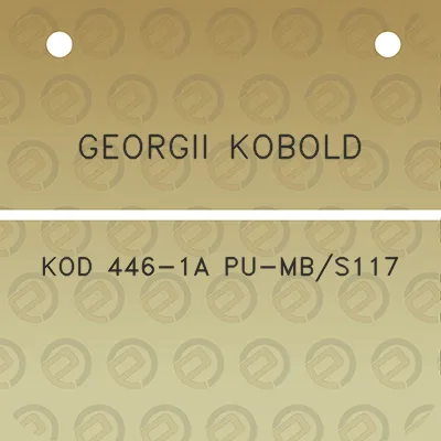 georgii-kobold-kod-446-1a-pu-mbs117