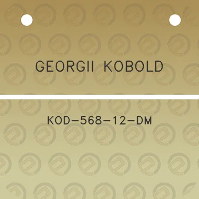 georgii-kobold-kod-568-12-dm