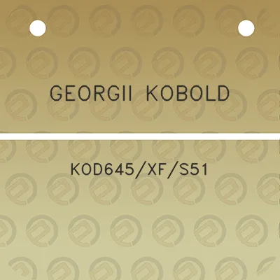 georgii-kobold-kod645xfs51