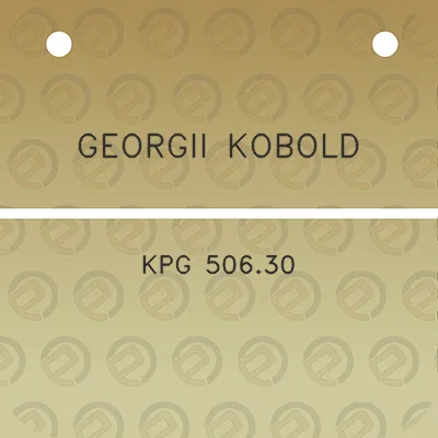 georgii-kobold-kpg-50630