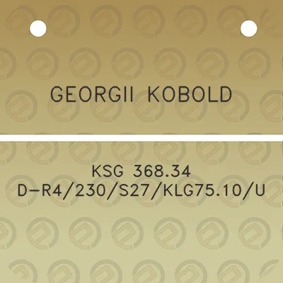 georgii-kobold-ksg-36834-d-r4230s27klg7510u