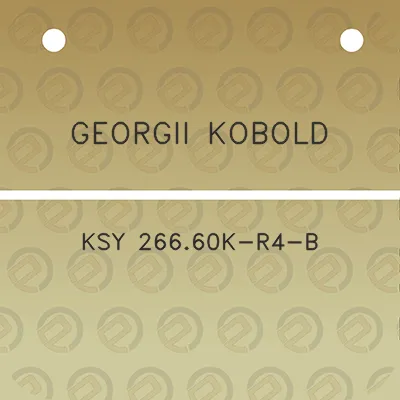 georgii-kobold-ksy-26660k-r4-b