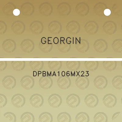 georgin-dpbma106mx23