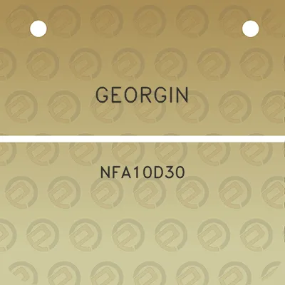 georgin-nfa10d30