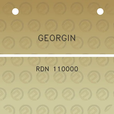 georgin-rdn-110000