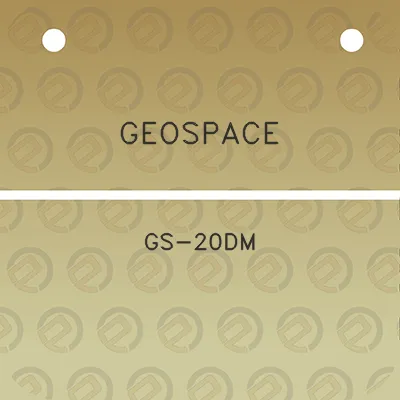 geospace-gs-20dm