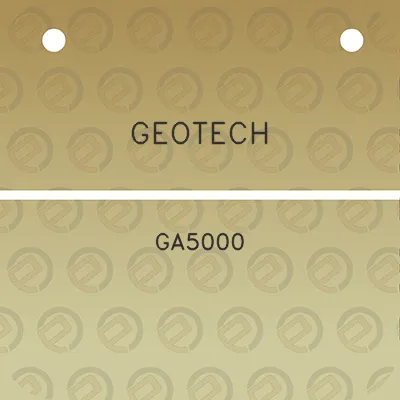 geotech-ga5000