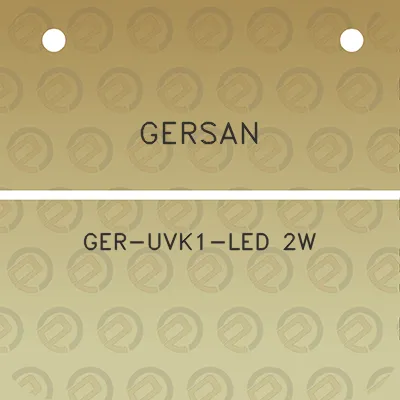 gersan-ger-uvk1-led-2w