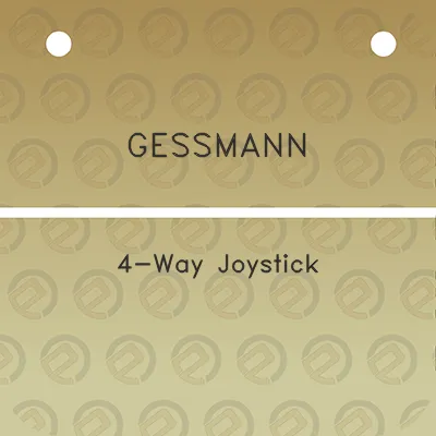 gessmann-4-way-joystick