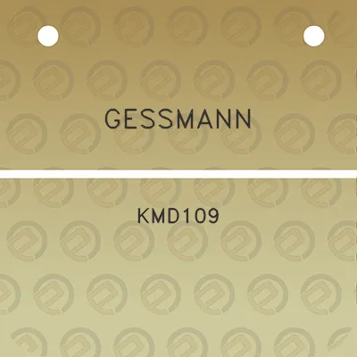 gessmann-kmd109